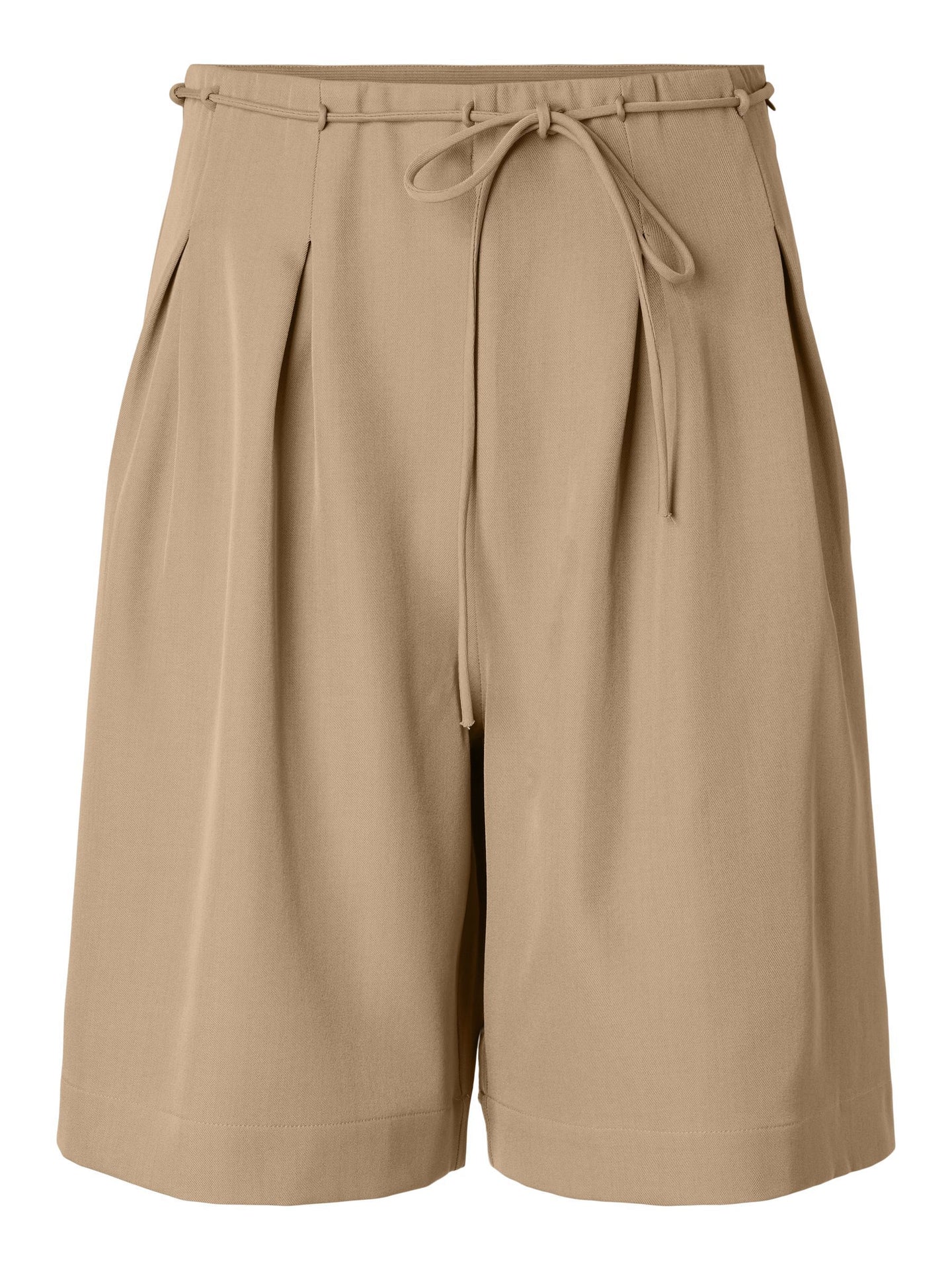 YAS Cammi Shorts Lichtbruin Dames