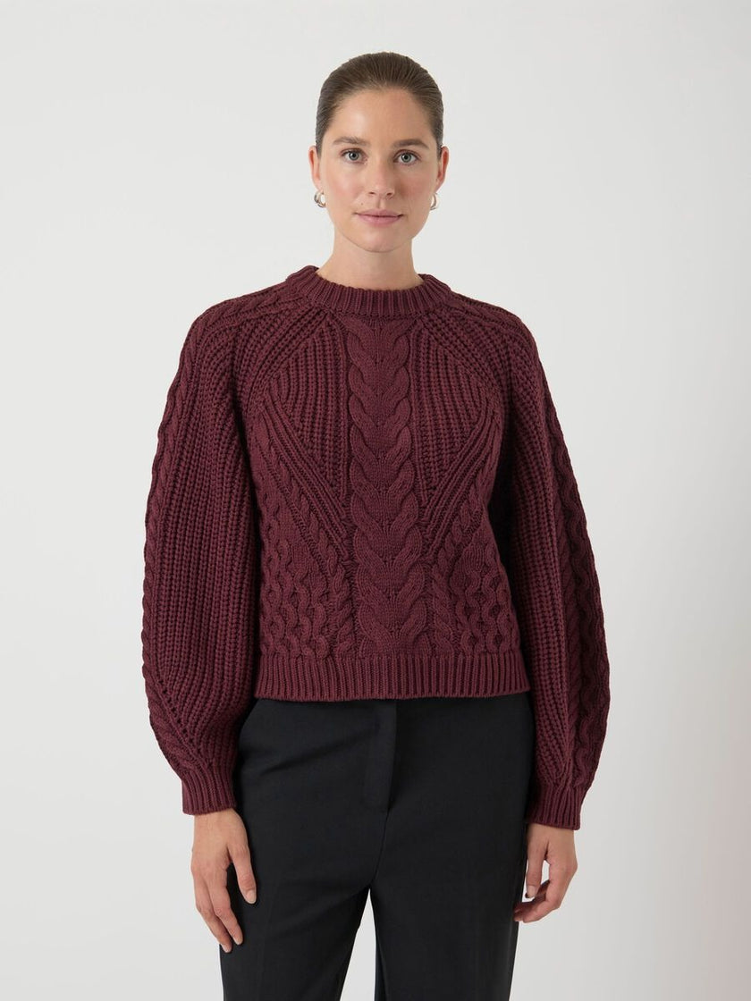 Nansa ls knit pullover
