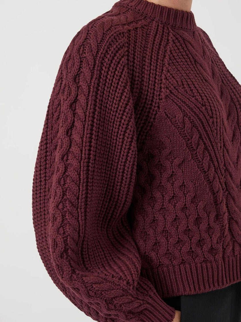 Nansa ls knit pullover