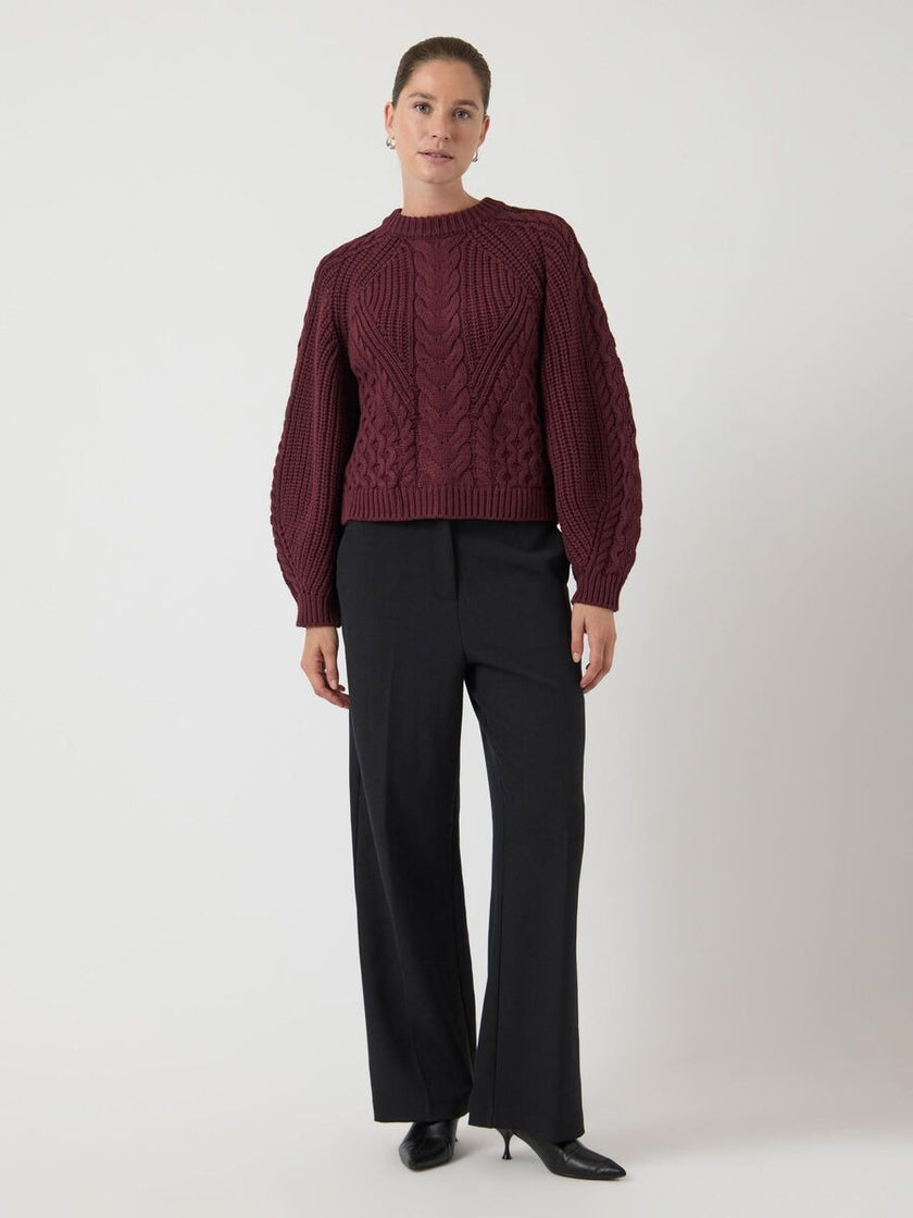 Nansa ls knit pullover