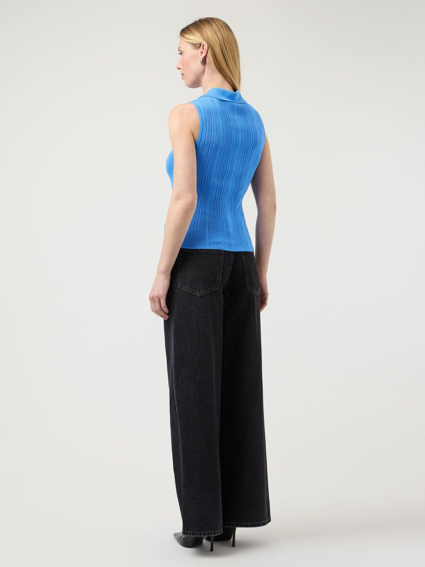 YAS Tanki Top Blauw Dames